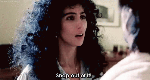 Massage Palor Happy Ending Cher Snap Out Of It Gif